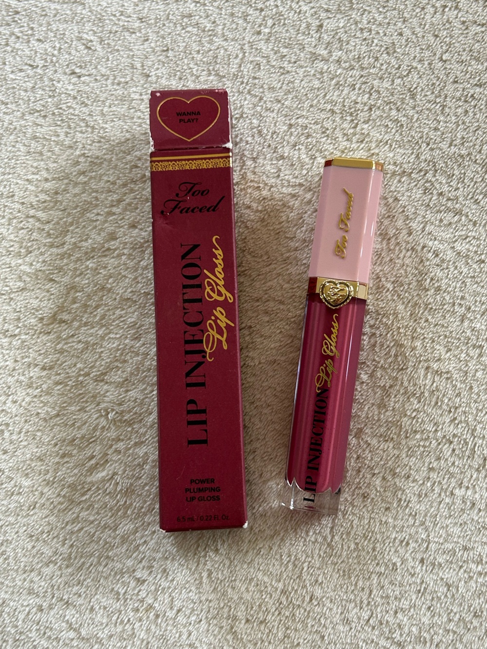Too Faced Lip Injection Gloss - Wanna Play?